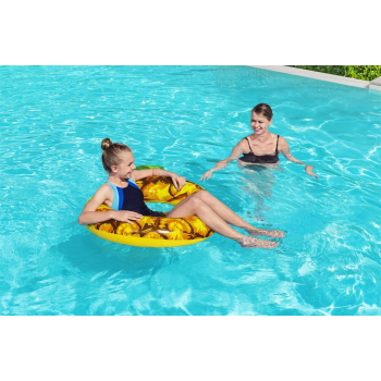 Owocowe Koło dmuchane do pływania Ananas dla dzieci 12+ i dorosłych BESTWAY 116x88cm